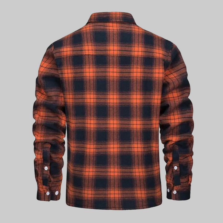 Elia | Veste à carreaux doublée pour homme