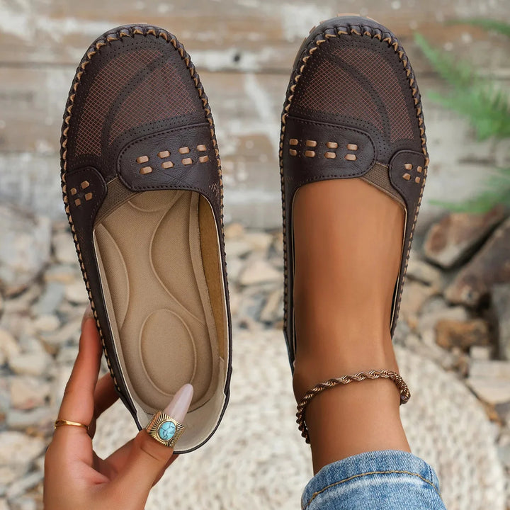 Trudbert | Mocassins style classique à semelle plate pour femmes