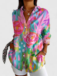 Simone | Casual Printed Blouse for Women