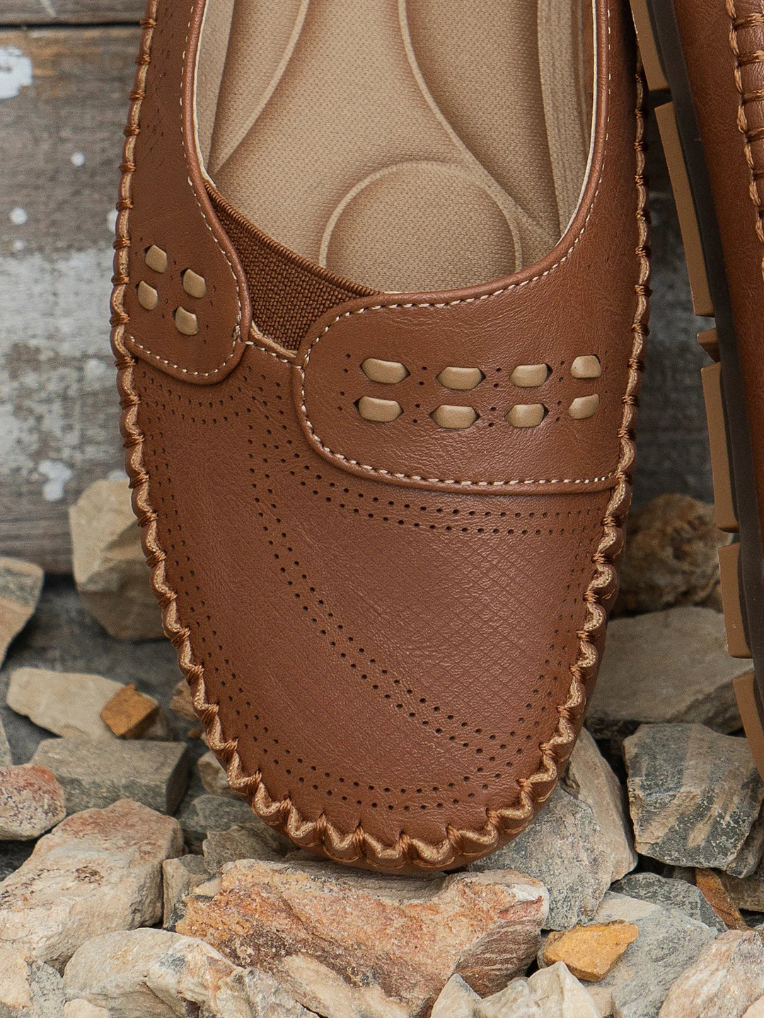 Trudbert | Mocassins style classique à semelle plate pour femmes