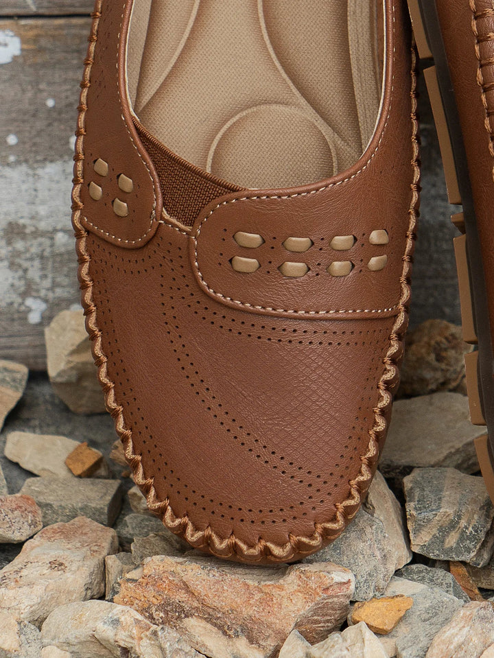 Trudbert | Mocassins style classique à semelle plate pour femmes