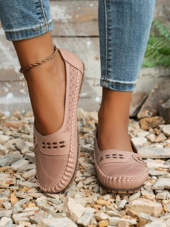 Trudbert | Mocassins style classique à semelle plate pour femmes