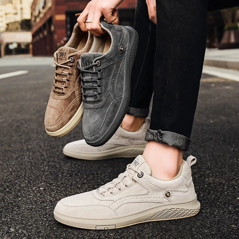 Leah | Baskets orthopédiques tendance en daim