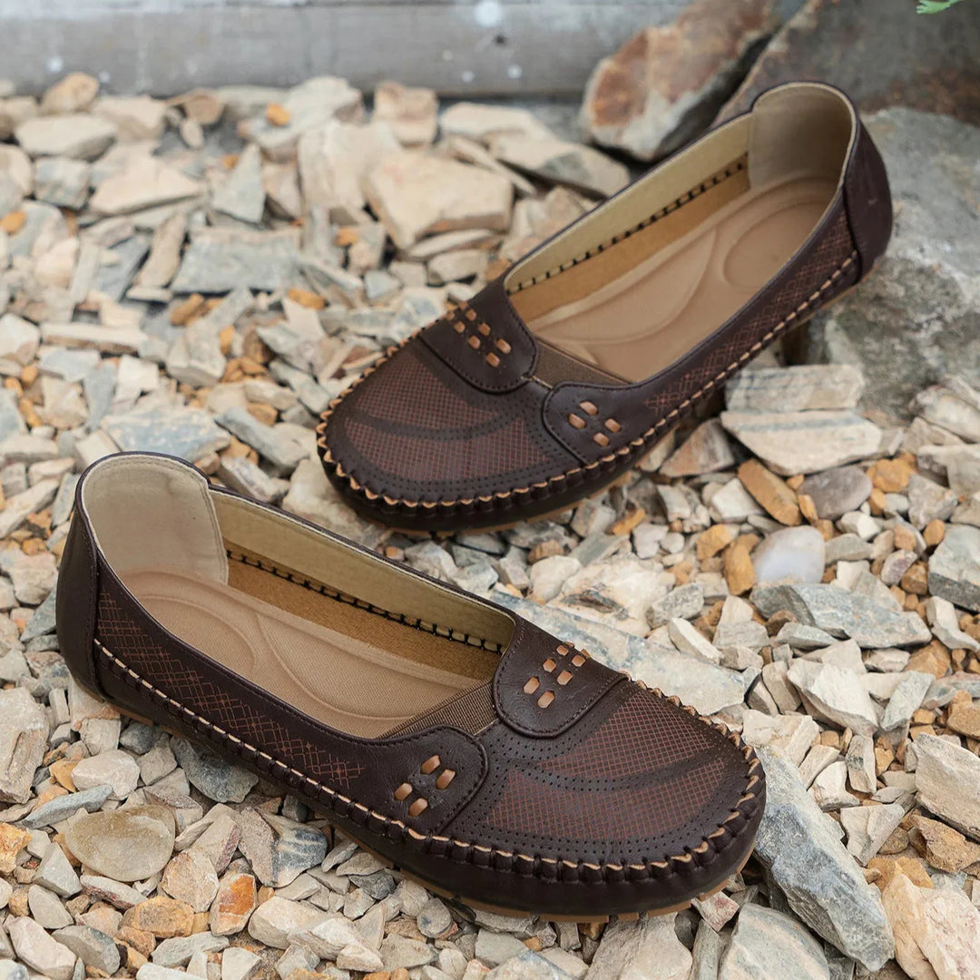 Trudbert | Mocassins style classique à semelle plate pour femmes