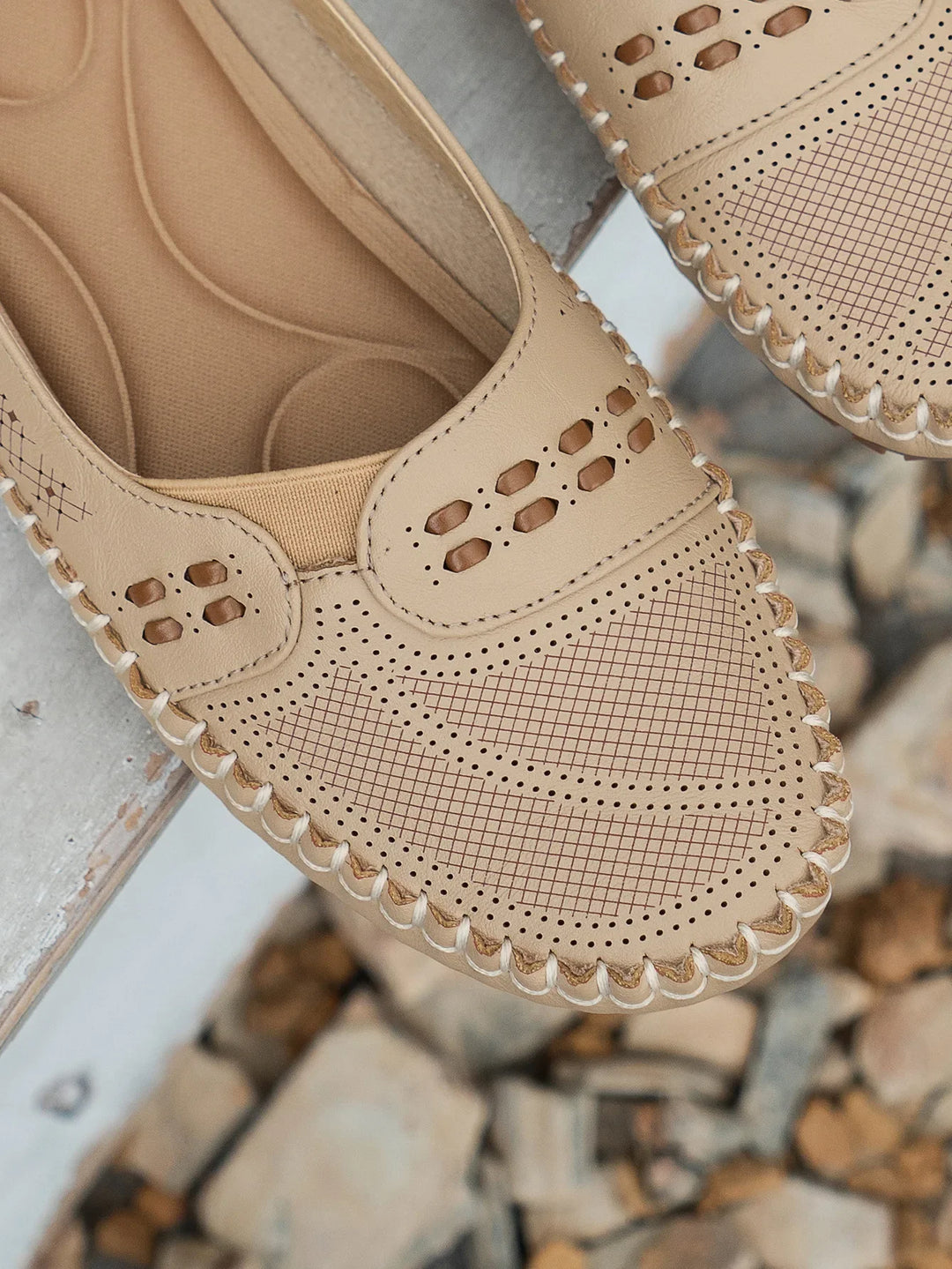 Trudbert | Mocassins style classique à semelle plate pour femmes