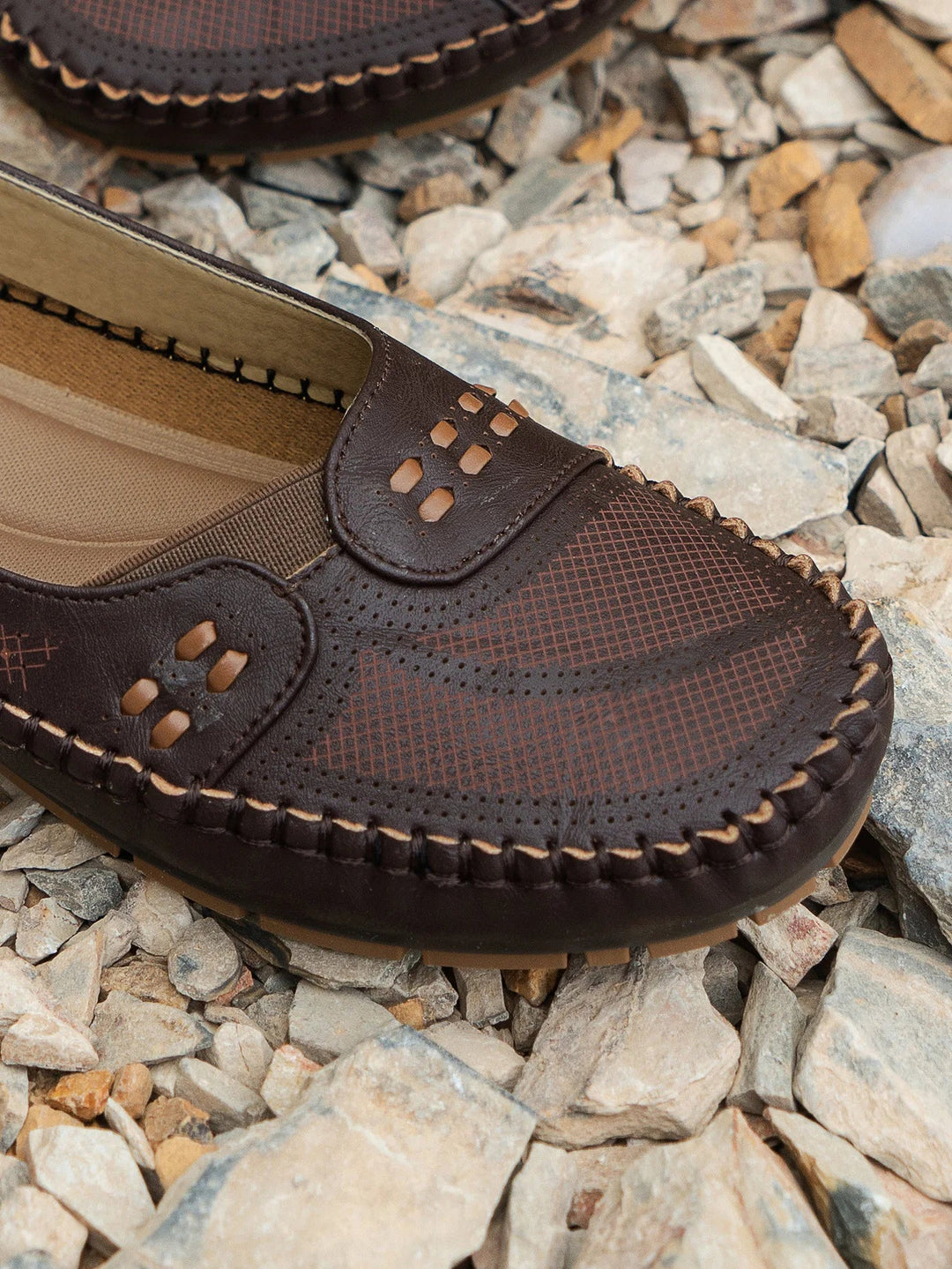 Trudbert | Mocassins style classique à semelle plate pour femmes