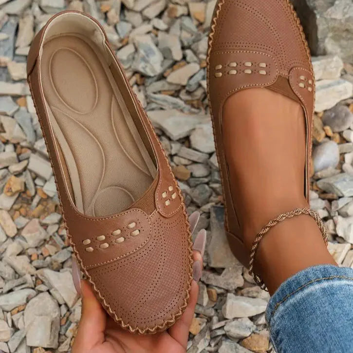 Trudbert | Mocassins style classique à semelle plate pour femmes