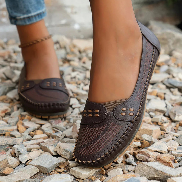 Trudbert | Mocassins style classique à semelle plate pour femmes