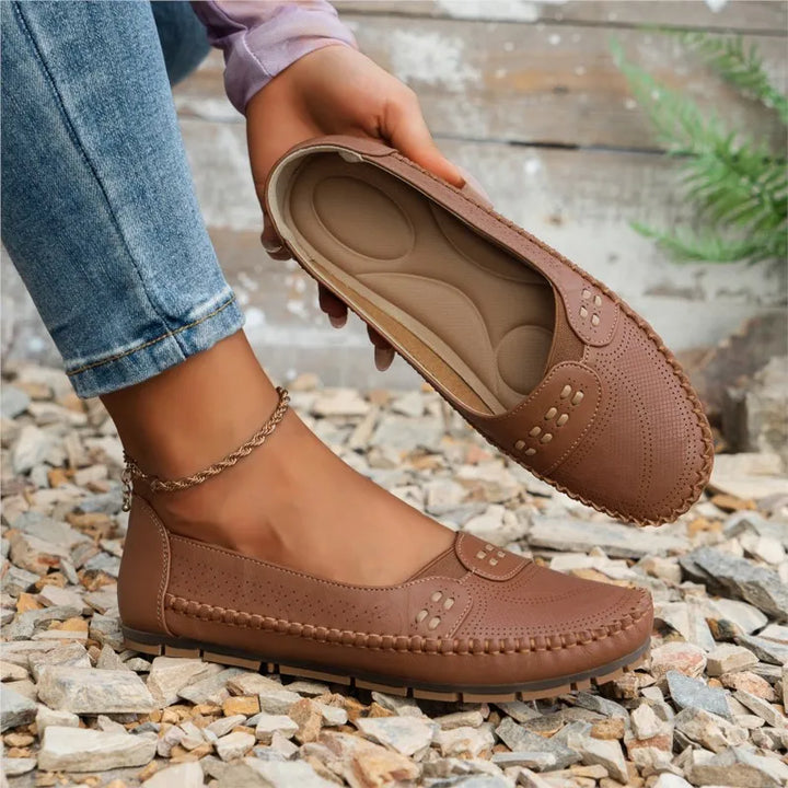 Trudbert | Mocassins style classique à semelle plate pour femmes