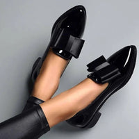 Aline | Damen Eleganter Slip-On Leder Loafer