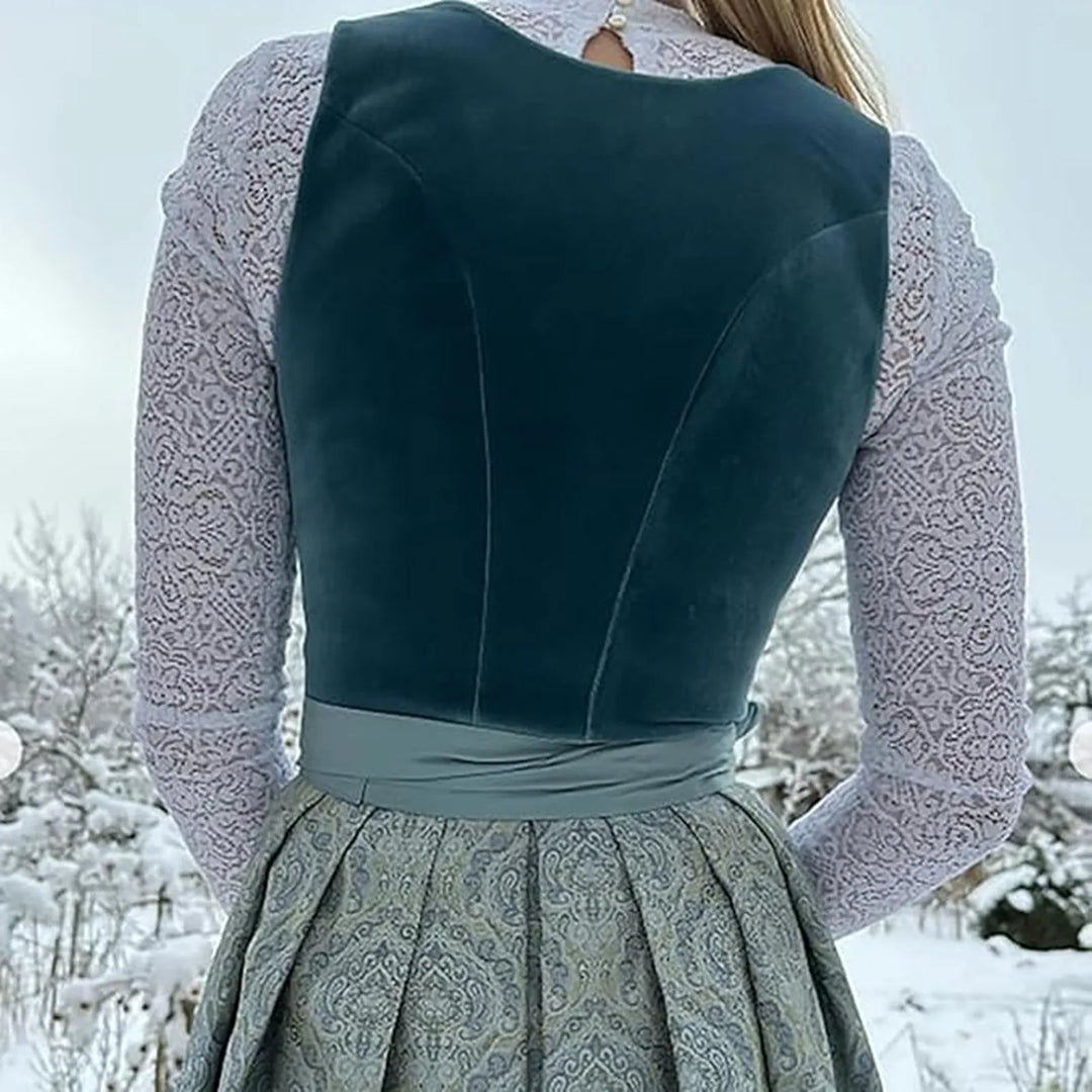 Malin | Damen Traditionelles Tailliertes Dirndl