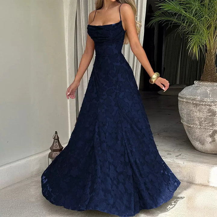Lisanne | Abito da sera maxi elegante da donna ricamato