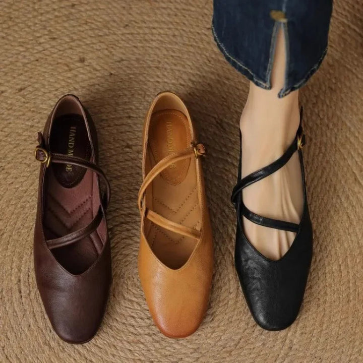 Serena | Ballerines vintage style Mary Jane pour femme
