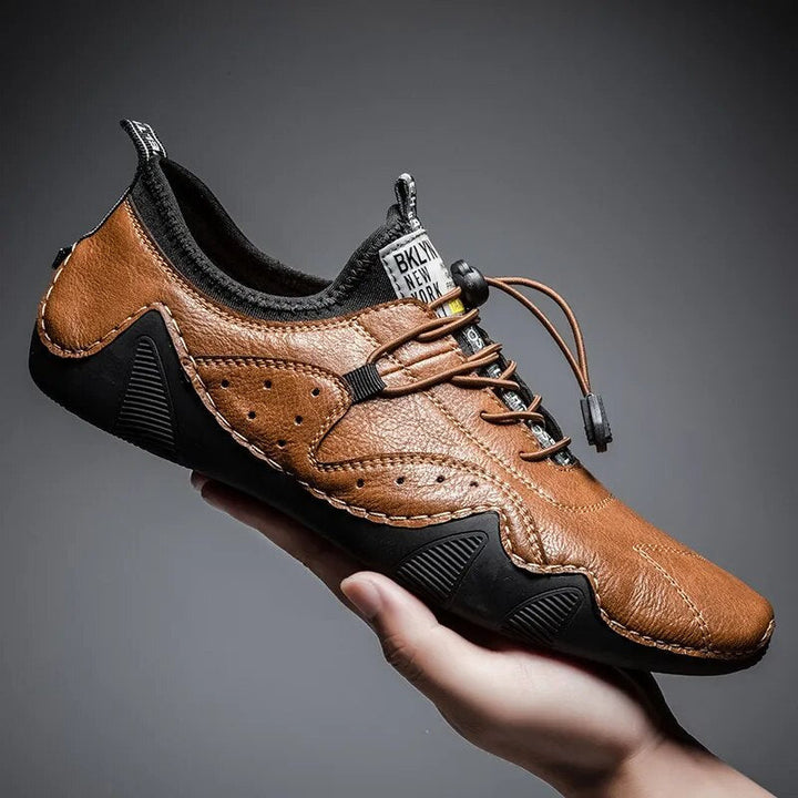 Virex | Chaussures orthopédiques perforées à lacets pour hommes