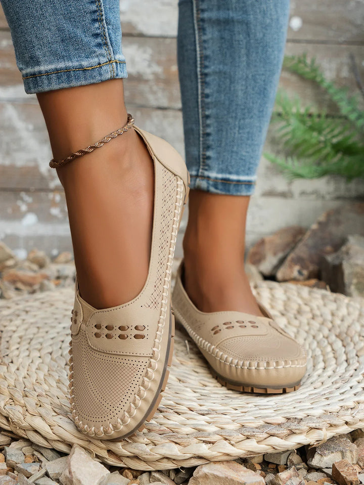 Trudbert | Mocassins style classique à semelle plate pour femmes