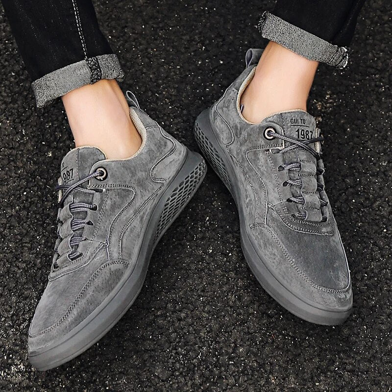 Leah | Baskets orthopédiques tendance en daim
