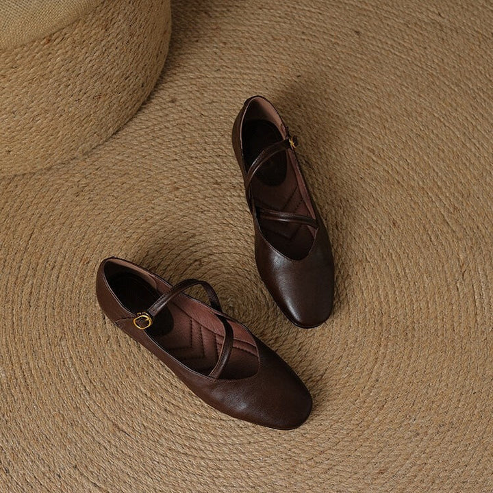 Serena | Ballerines vintage style Mary Jane pour femme
