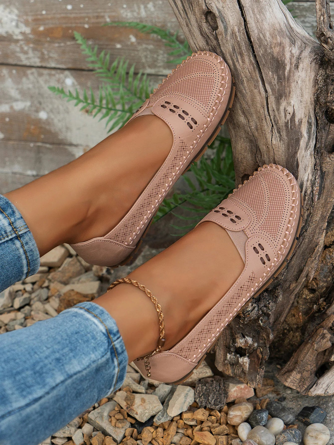 Trudbert | Mocassins style classique à semelle plate pour femmes