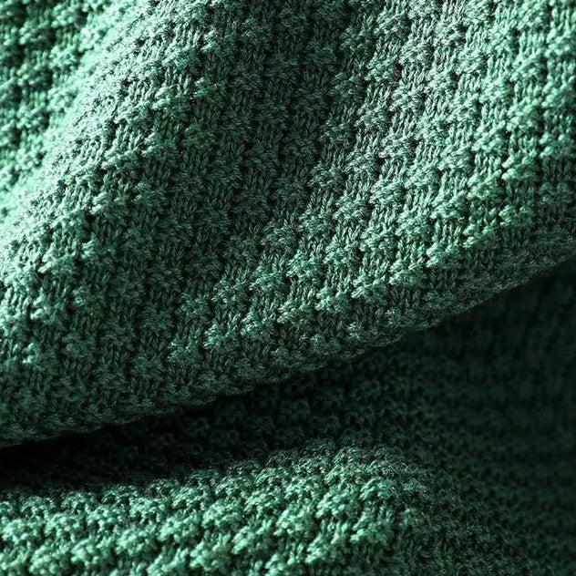 Lila | Damen Casual Strickpullover mit Hohem Kragen