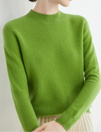 Carmen | Damen Winter Rippstrickbündchen Pullover