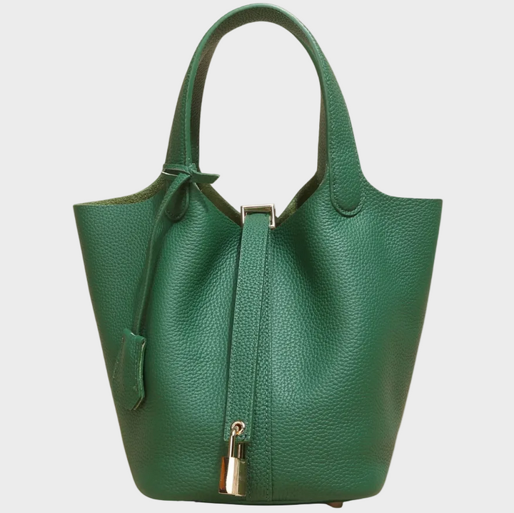 Andrea | Damen Elegante Kleine Leder Handtasche