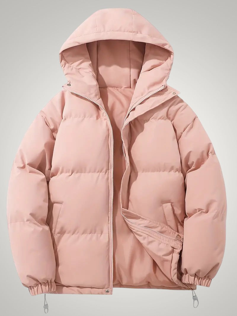 Elina | Damen Casual Winter Daunenjacke mit Kapuze