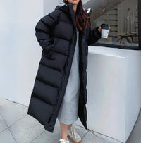 Mirjam | Damen Langer Winter Daunenjacke Parka