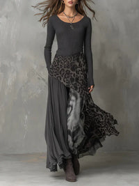 Zoya | Élégante robe longue à manches longues pour femme