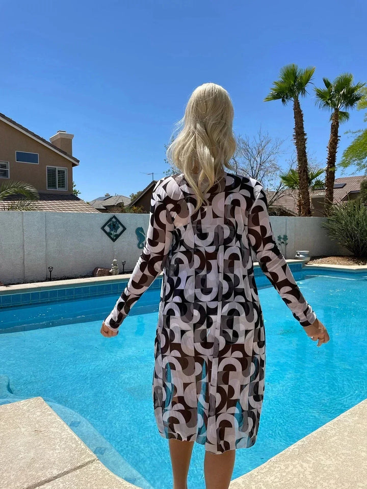 Angela | Ensemble bikini taille haute avec couverture ventre pour femmes