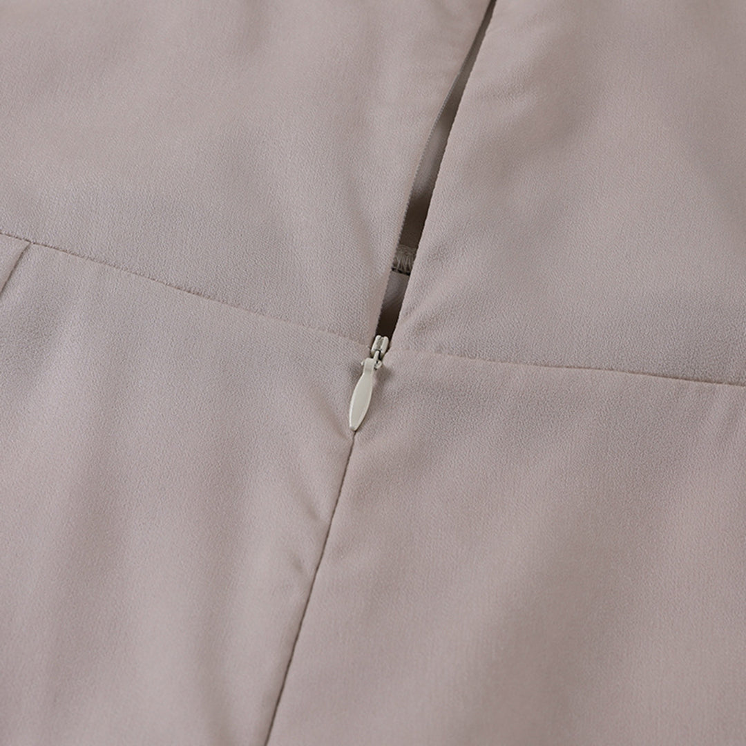 Valentina | Damen Maxi V-Ausschnitt Hochzeitsgastkleid