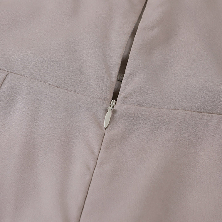 Valentina | Damen Maxi V-Ausschnitt Hochzeitsgastkleid