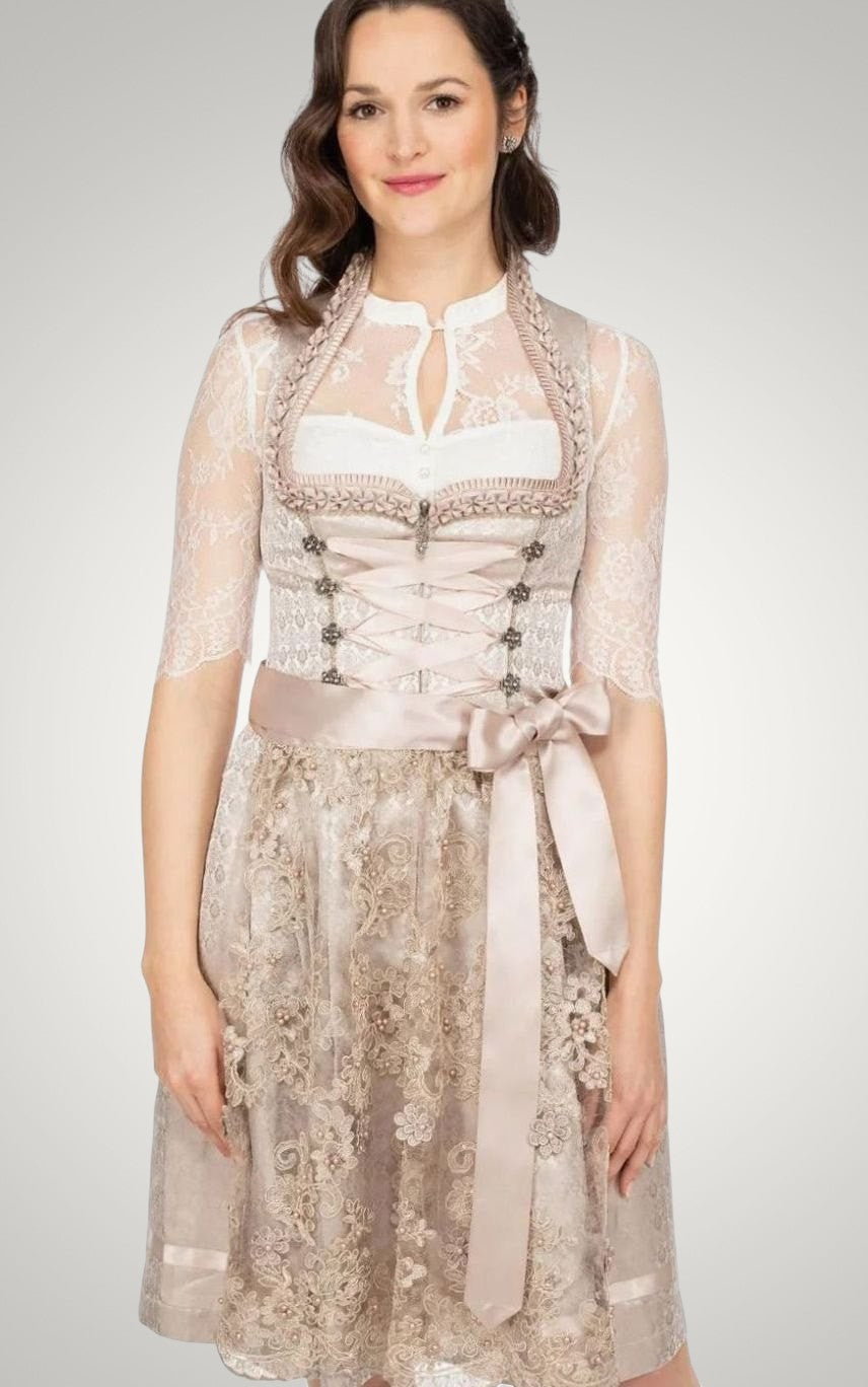 Maja | Damen Festliches Spitzen-Dirndl