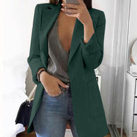 Noemi | Damen Langer Modischer Regulärer Blazer