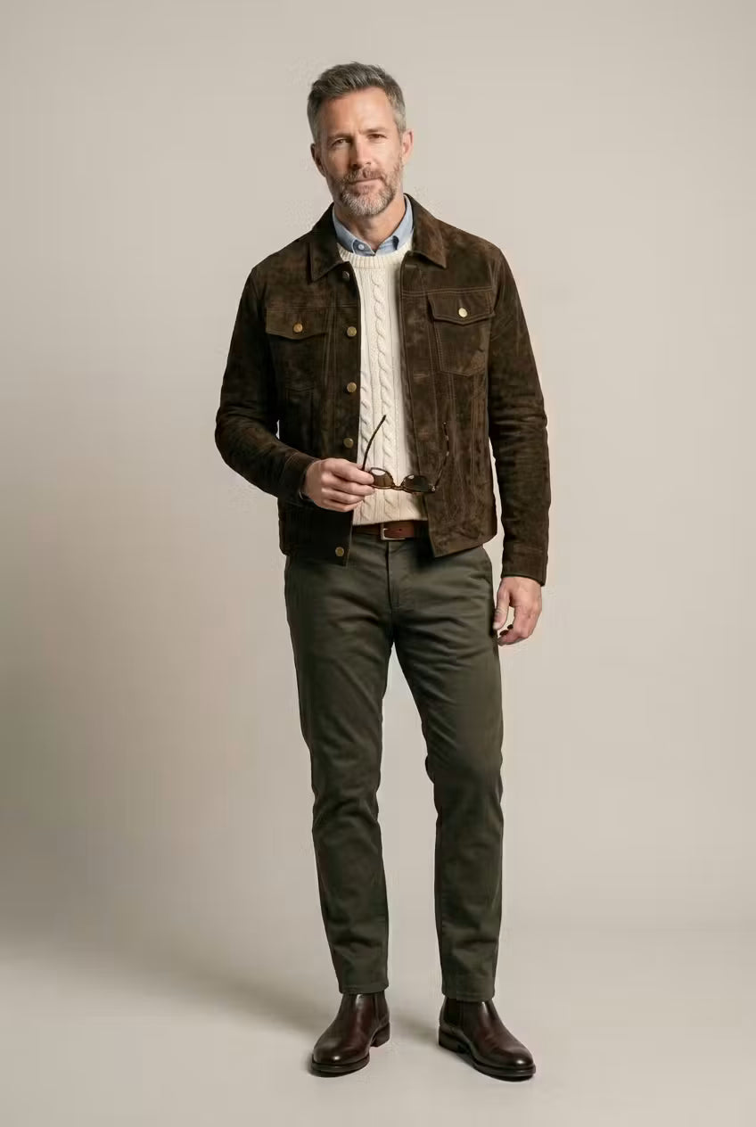 Fridolin | Herren Robuste Militär Feldjacke