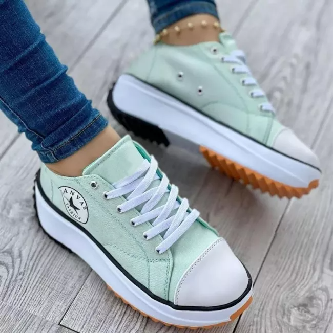 Renata | Sneakers classiche con plateau da donna