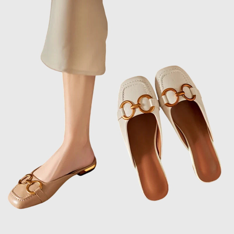 Kim | Mules fermées slip-on d&