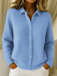 Eleanor | Women's Classic Comfortable Button Pullover