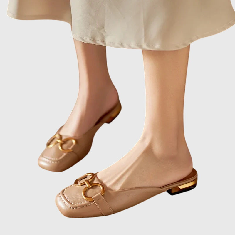 Kim | Mules fermées slip-on d&