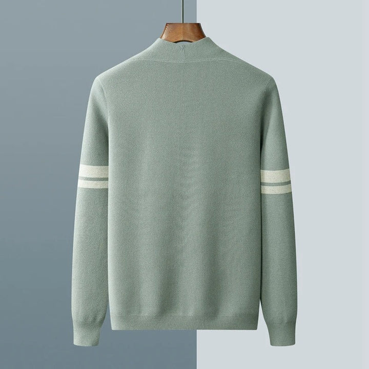 Arthur | Herren Modischer Knopfleiste Strickpullover