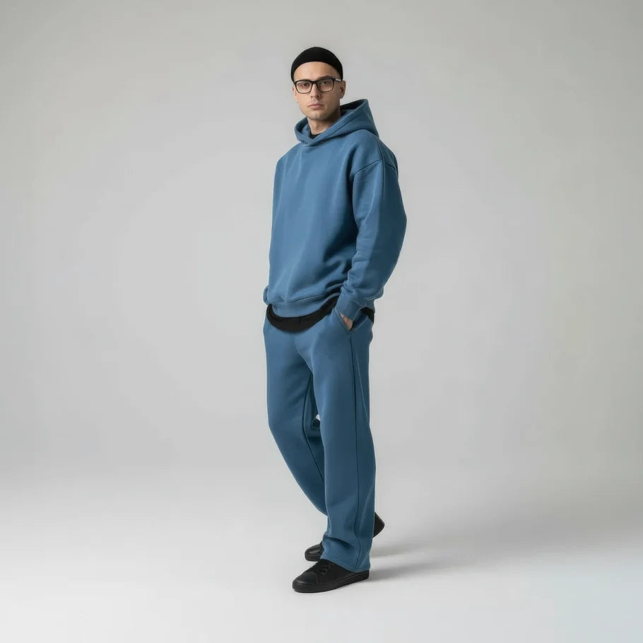 Sandro | Herren Oversized Hoodie Zweiteiler Set