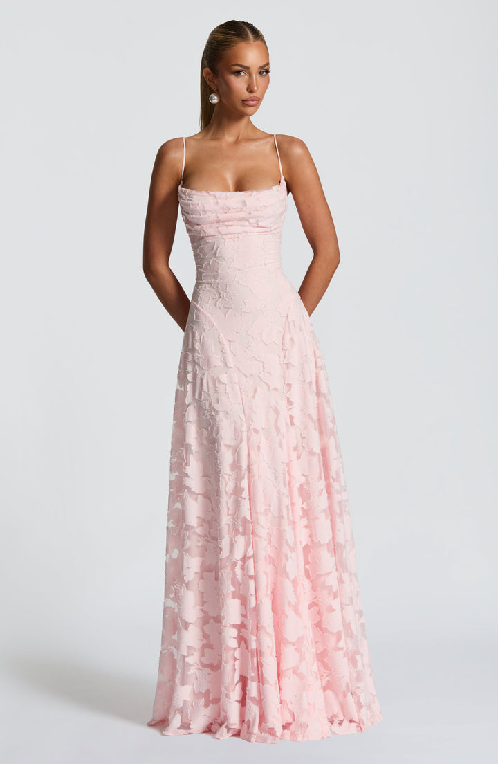 Lisanne | Abito da sera maxi elegante da donna ricamato