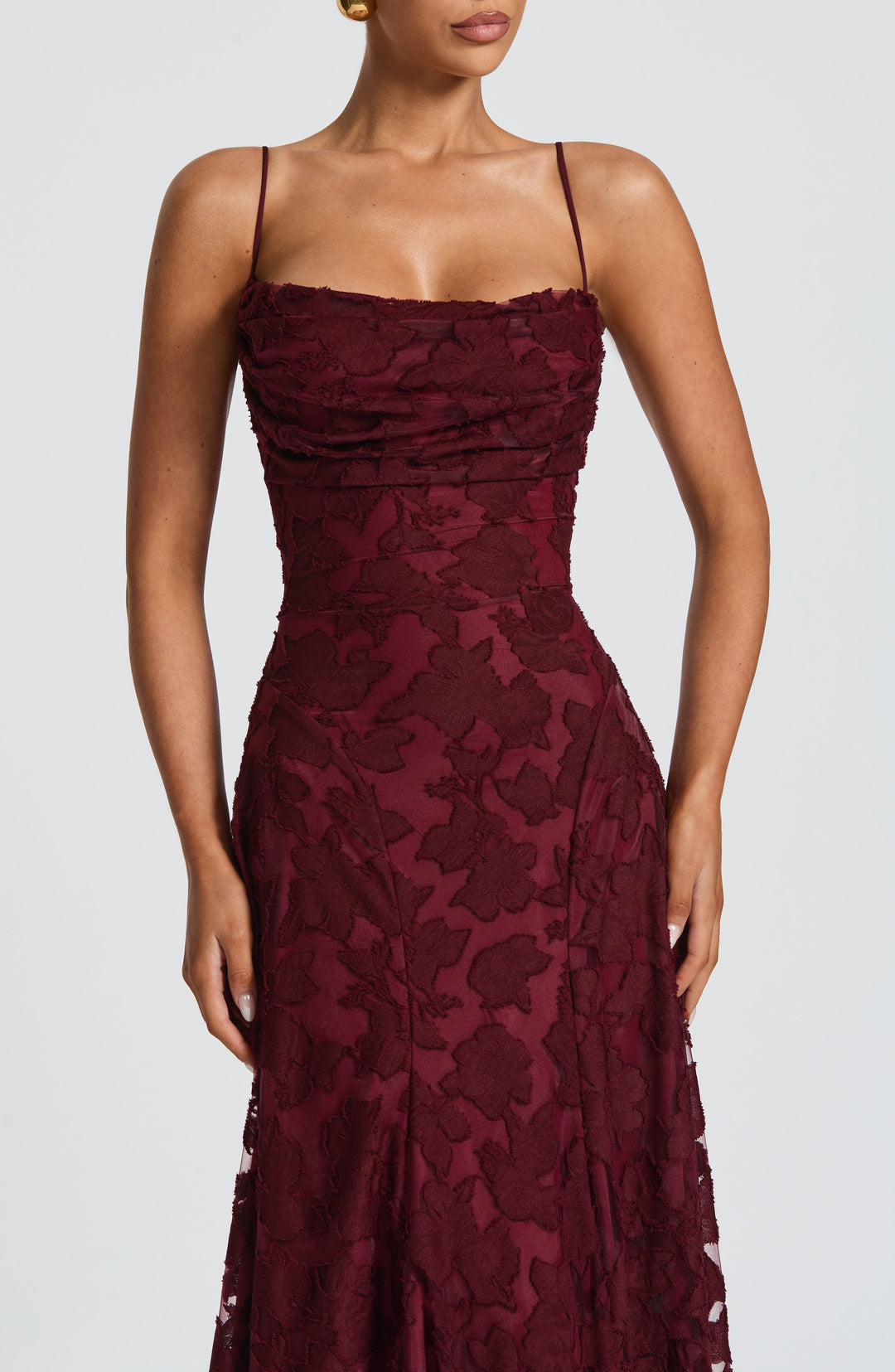 Lisanne | Abito da sera maxi elegante da donna ricamato