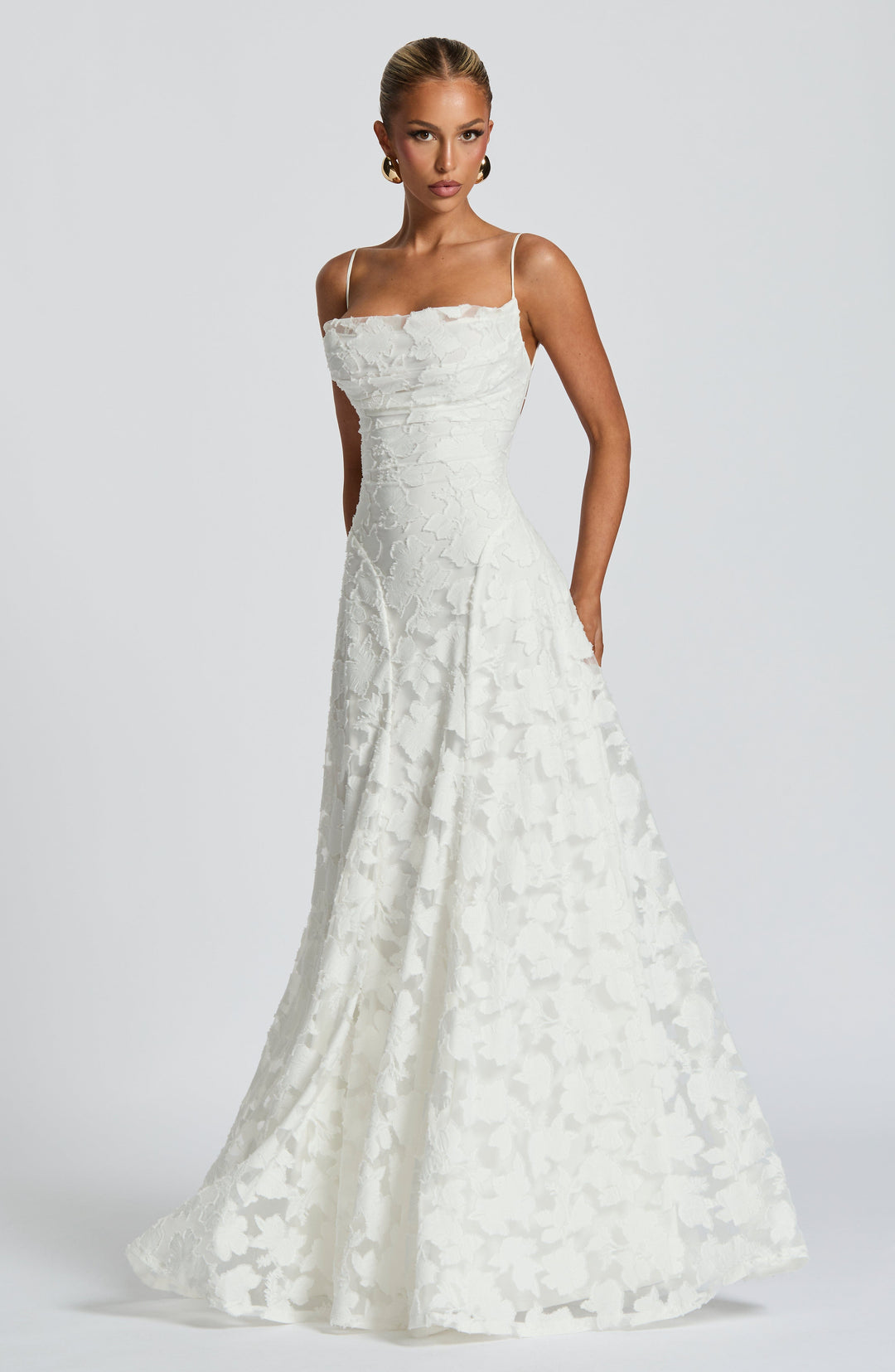 Lisanne | Abito da sera maxi elegante da donna ricamato