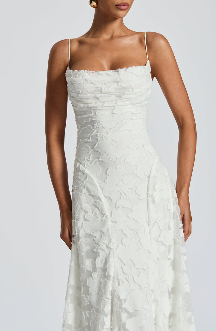 Lisanne | Abito da sera maxi elegante da donna ricamato