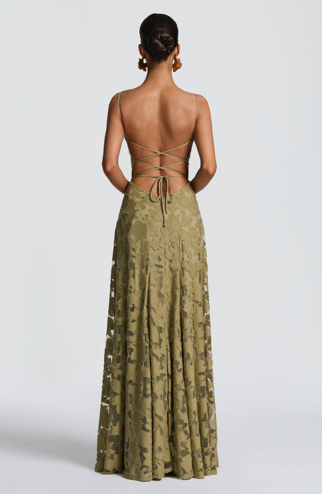 Lisanne | Abito da sera maxi elegante da donna ricamato
