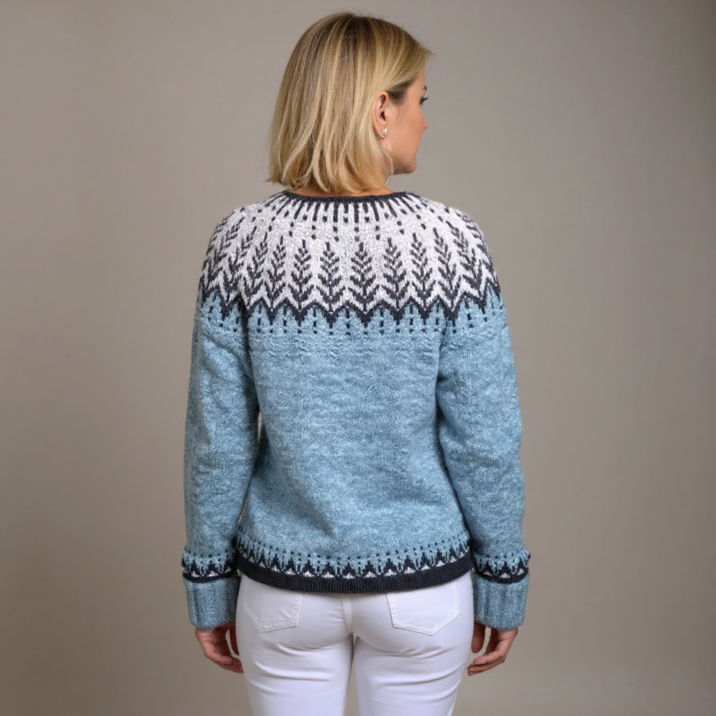 Sigrid | Damen Strick Knöpfen Cardigan