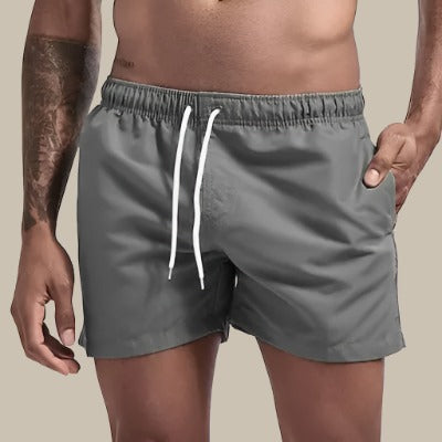René | Herren Elastischer Bund Slim Fit Badehose