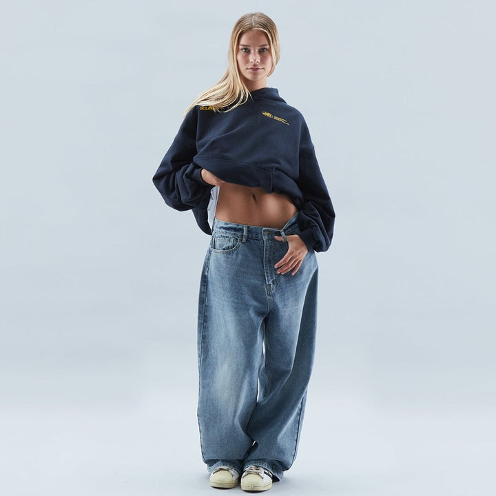 Chloe | Felpa oversize alla moda da donna con scritta