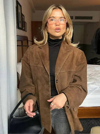 Ainsley | Women's Elegant Suede Autumn Jacket