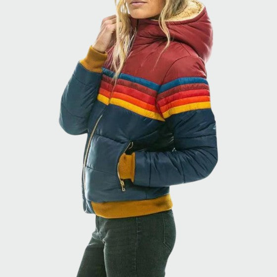 Quinn | Doudoune imperméable à capuche pour femme